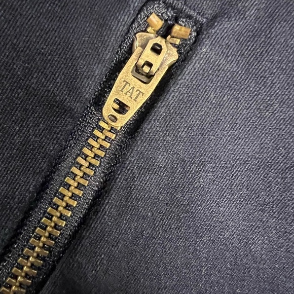 D22.08 Loft Outlet Women's Zip Pocket Modern Skinny Ankle Navy Pants 4 - Picture 5 of 8